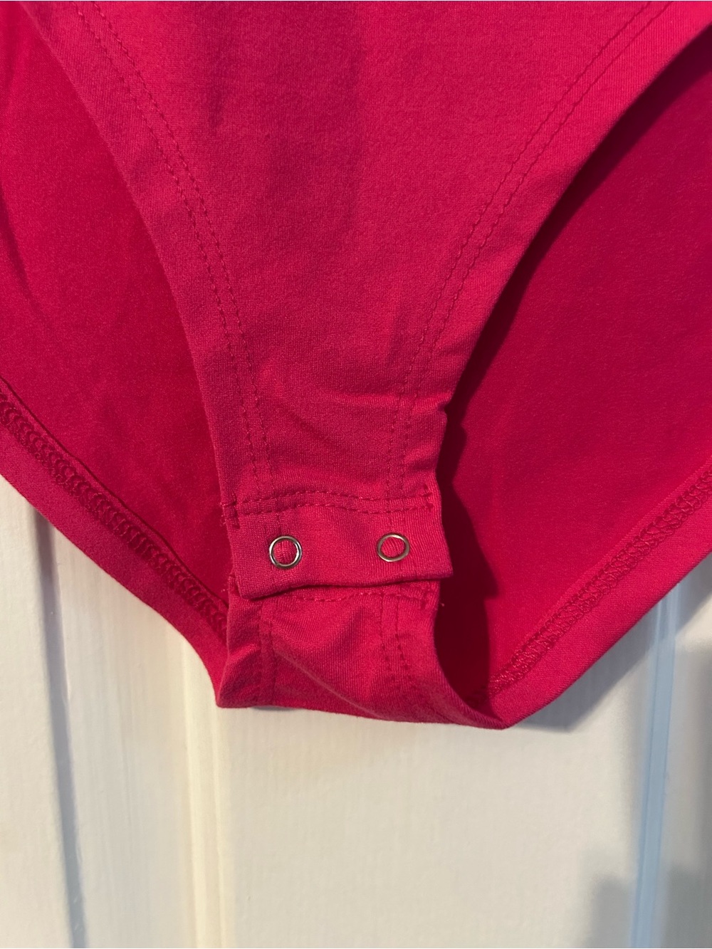 Zenana Outfitters Hot Pink Sleeveless Bodysuit - Picture 3 of 4